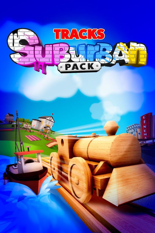 Tracks The Train Set Game Suburban Pack cover or packaging material