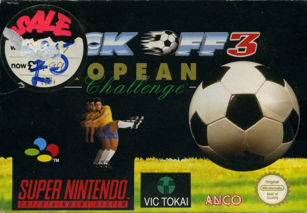Front Cover for Kick Off 3: European Challenge (SNES)