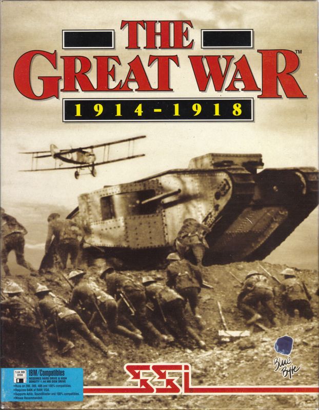 Front Cover for The Great War: 1914-1918 (DOS)