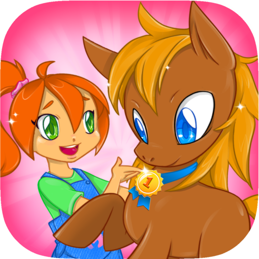 Front Cover for Pony Run: Magic Trails (Android) (Google Play release)