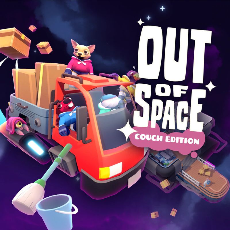 Front Cover for Out of Space (PlayStation 4 and PlayStation 5) (download release)