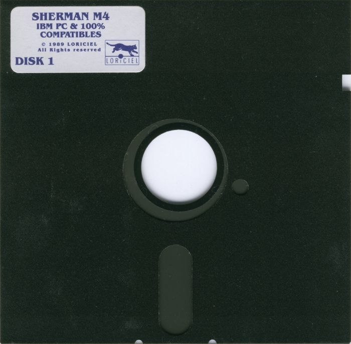 Media for Sherman M4 (DOS): Disk 1
