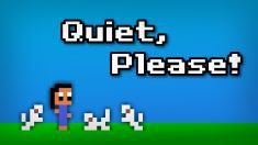 Front Cover for Quiet, Please! (Ouya)
