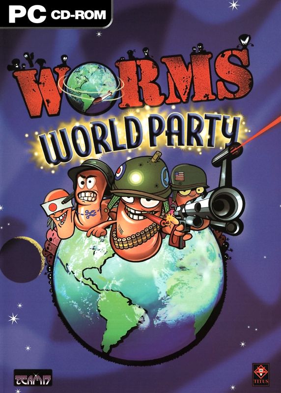 Worms World Party cover or packaging material - MobyGames