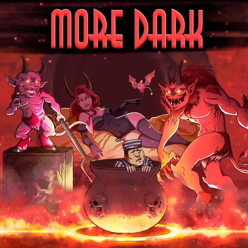 Front Cover for More Dark (PlayStation 4) (download release)