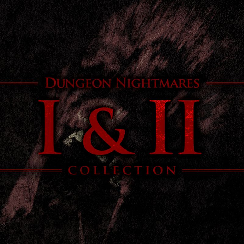Front Cover for Dungeon Nightmares I & II Collection (Nintendo Switch) (download release)