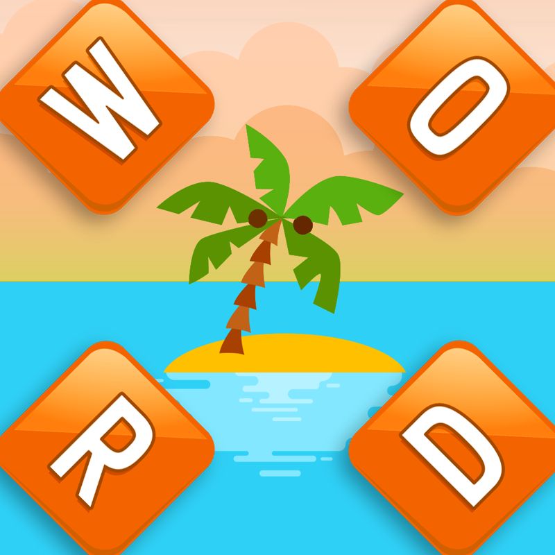 Front Cover for Crossword Island (iPad and iPhone)
