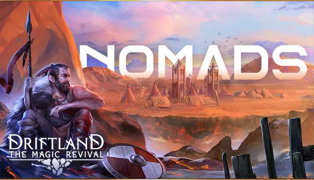 Front Cover for Driftland: The Magic Revival (Windows) (Humble Store release): Nomads