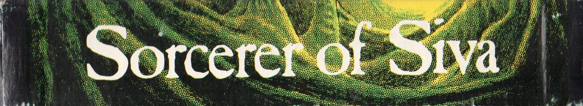 Spine/Sides for Dunjonquest: Sorcerer of Siva (Apple II): Top