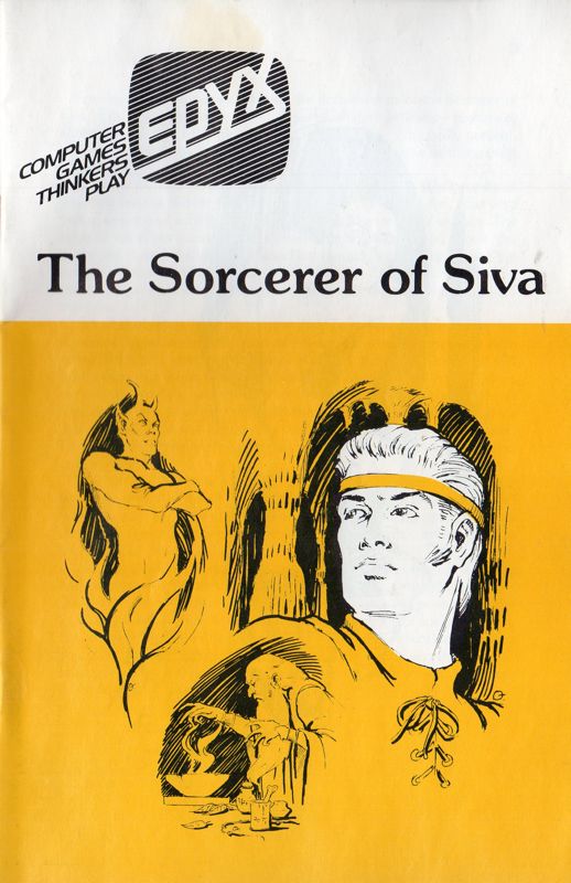 Manual for Dunjonquest: Sorcerer of Siva (Apple II)