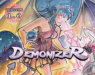 Front Cover for Demonizer (Android and Linux and Macintosh and Windows) (itch.io release)