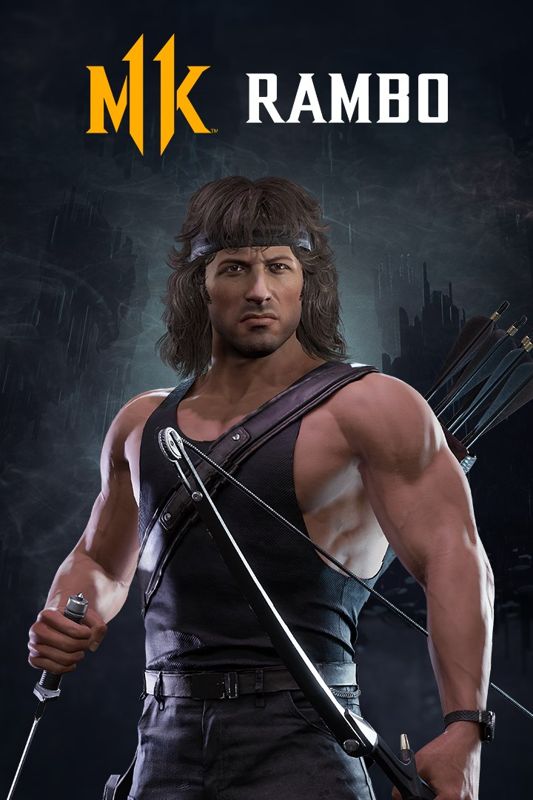 Front Cover for Mortal Kombat 11: Rambo (Xbox One and Xbox Series) (download release)