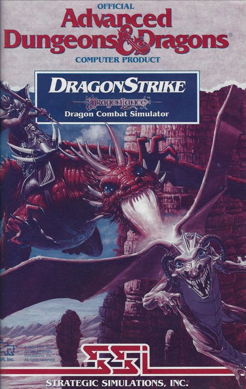 Manual for DragonStrike (DOS) (3.5 inch disk release)
