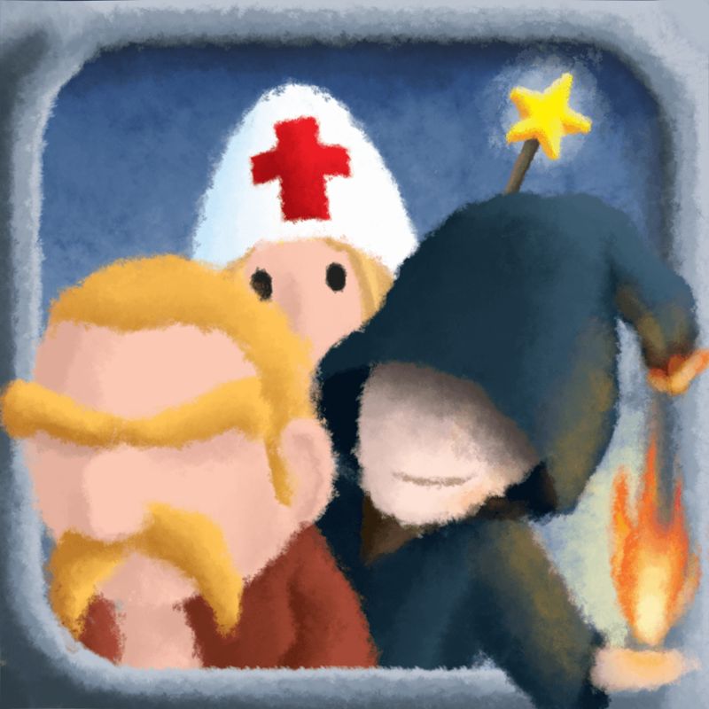 Front Cover for Healer's Quest (iPad and iPhone)