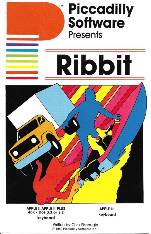 Front Cover for Ribbit (Apple II)