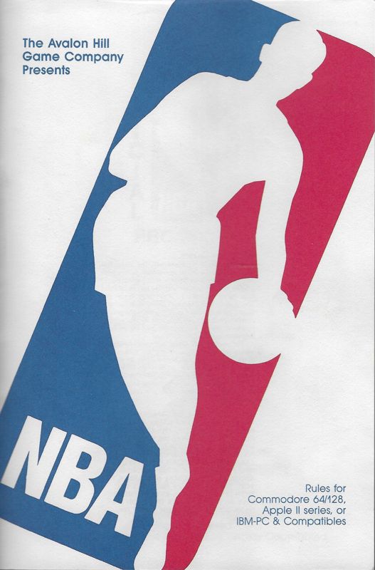 Manual for NBA (DOS): Front