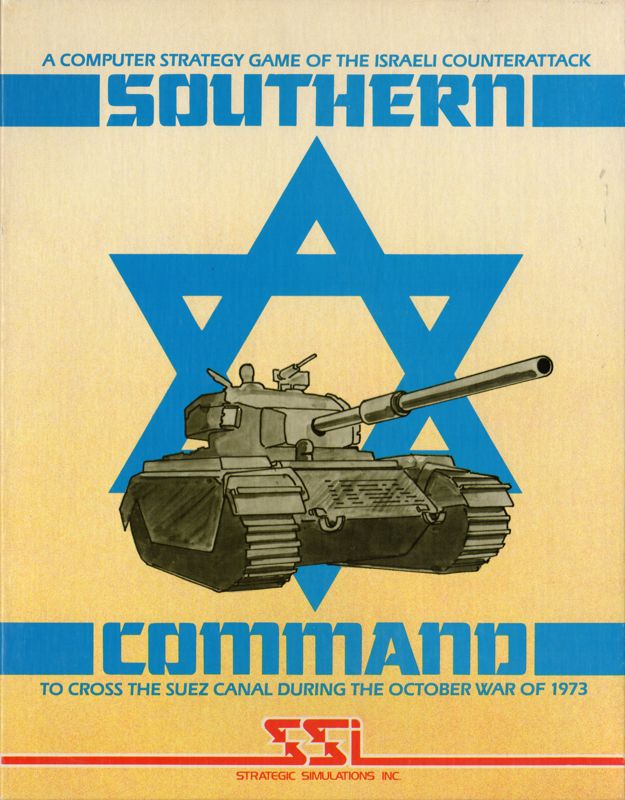 Front Cover for Southern Command (Apple II)