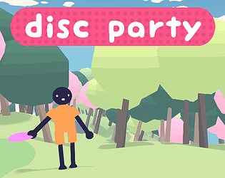 Front Cover for disc party (Macintosh and Windows) (itch.io release)