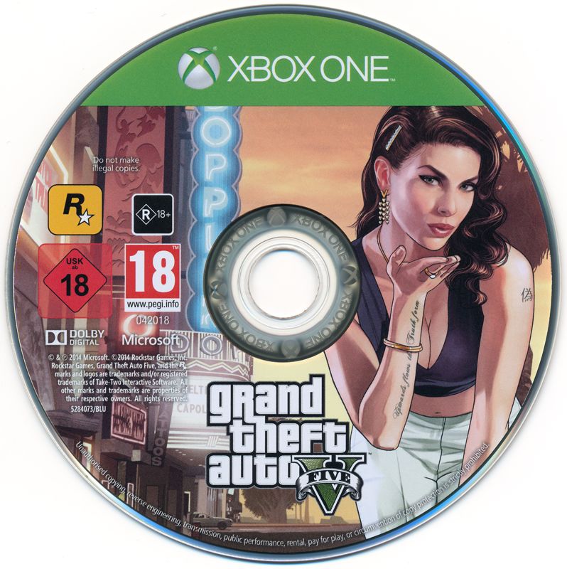 Grand Theft Auto V cover or packaging material - MobyGames