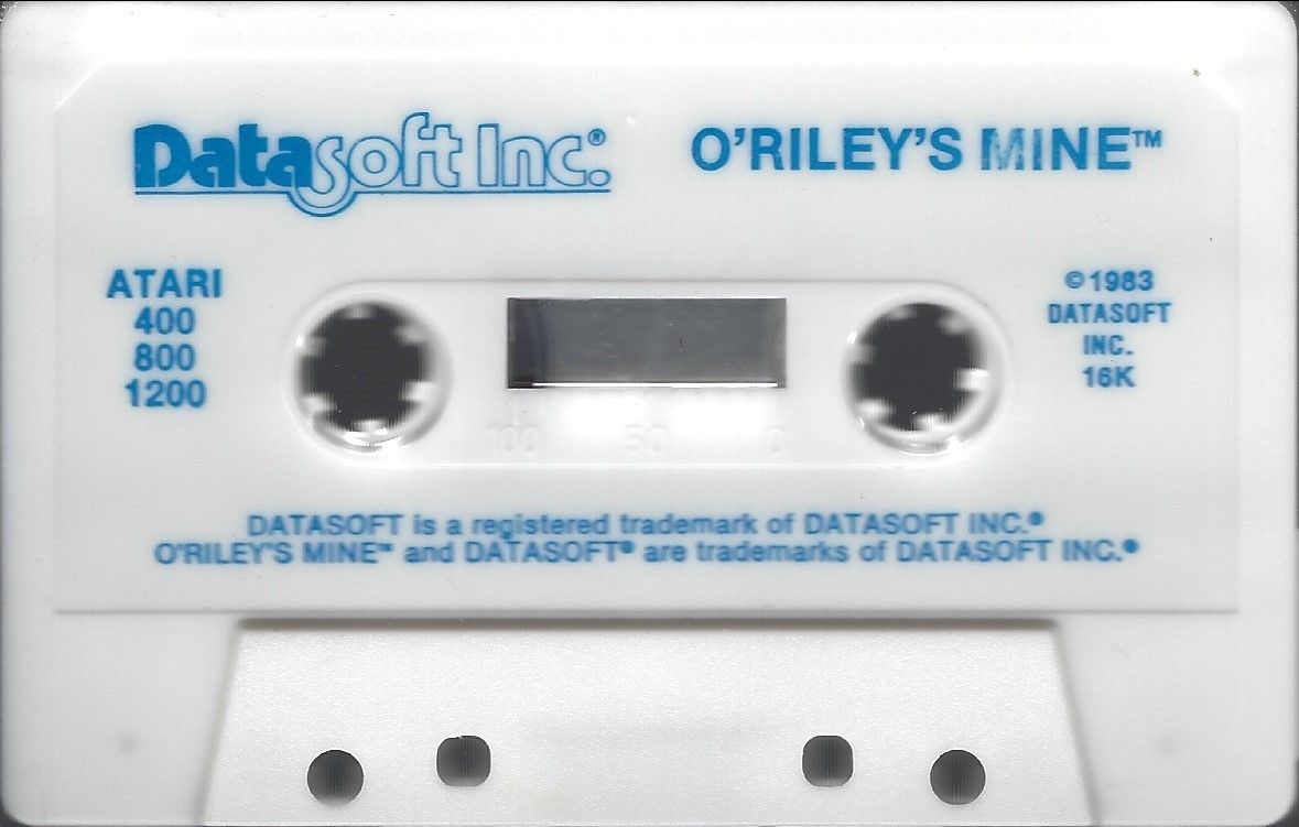 Media for O'Riley's Mine (Atari 8-bit) (Dual media release)