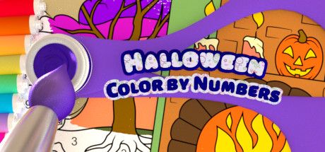Front Cover for Color by Numbers: Halloween (Linux and Macintosh and Windows) (Steam release)