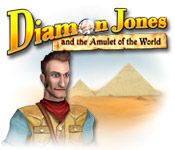 Front Cover for Diamon Jones: Amulet of the World (Windows) (Big Fish Games release)