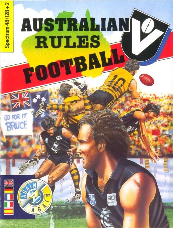 Front Cover for Australian Rules Football (ZX Spectrum)