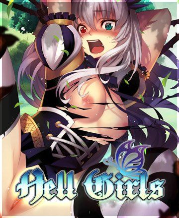 Front Cover for Hell Girls (Windows) (Nutaku release): Newer cover version