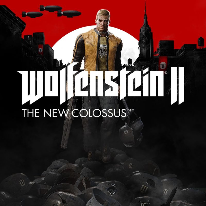 Front Cover for Wolfenstein II: The New Colossus (PlayStation 4) (download release)