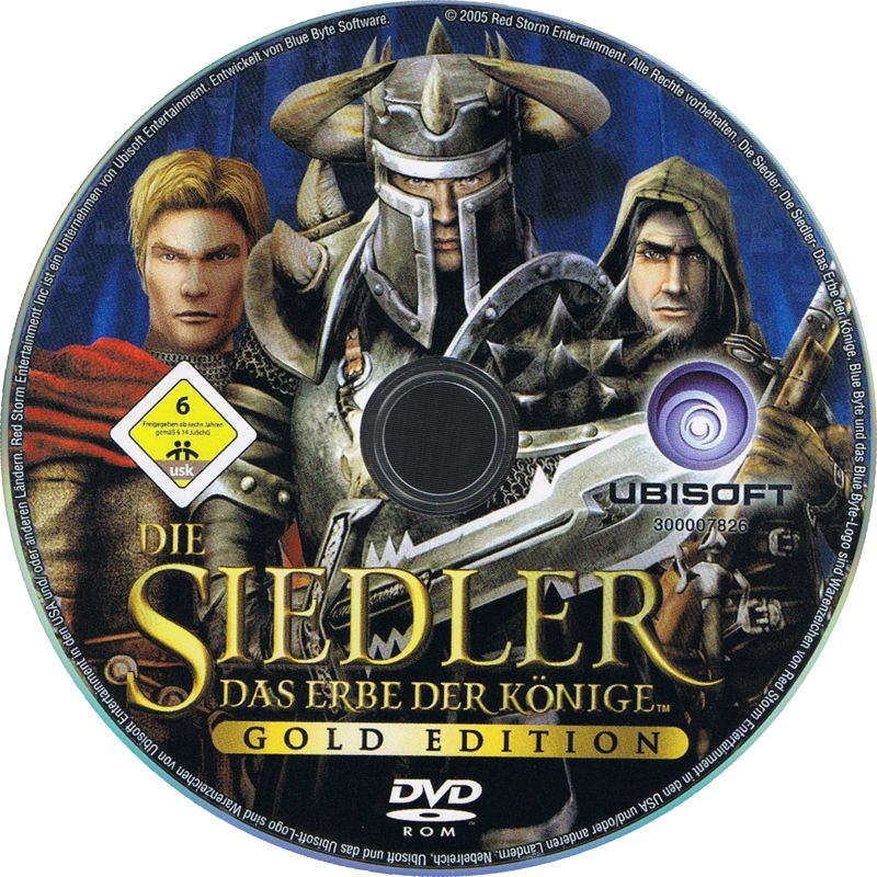Media for Die Siedler: Das Erbe der Könige - Gold Edition (Windows) (Software Pyramide release)