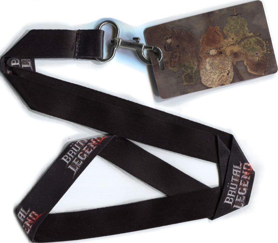 Extras for Brütal Legend: Limited Edition (Linux): Lanyard with crew badge - Back