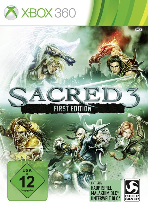 Front Cover for Sacred 3: First Edition (Xbox 360)