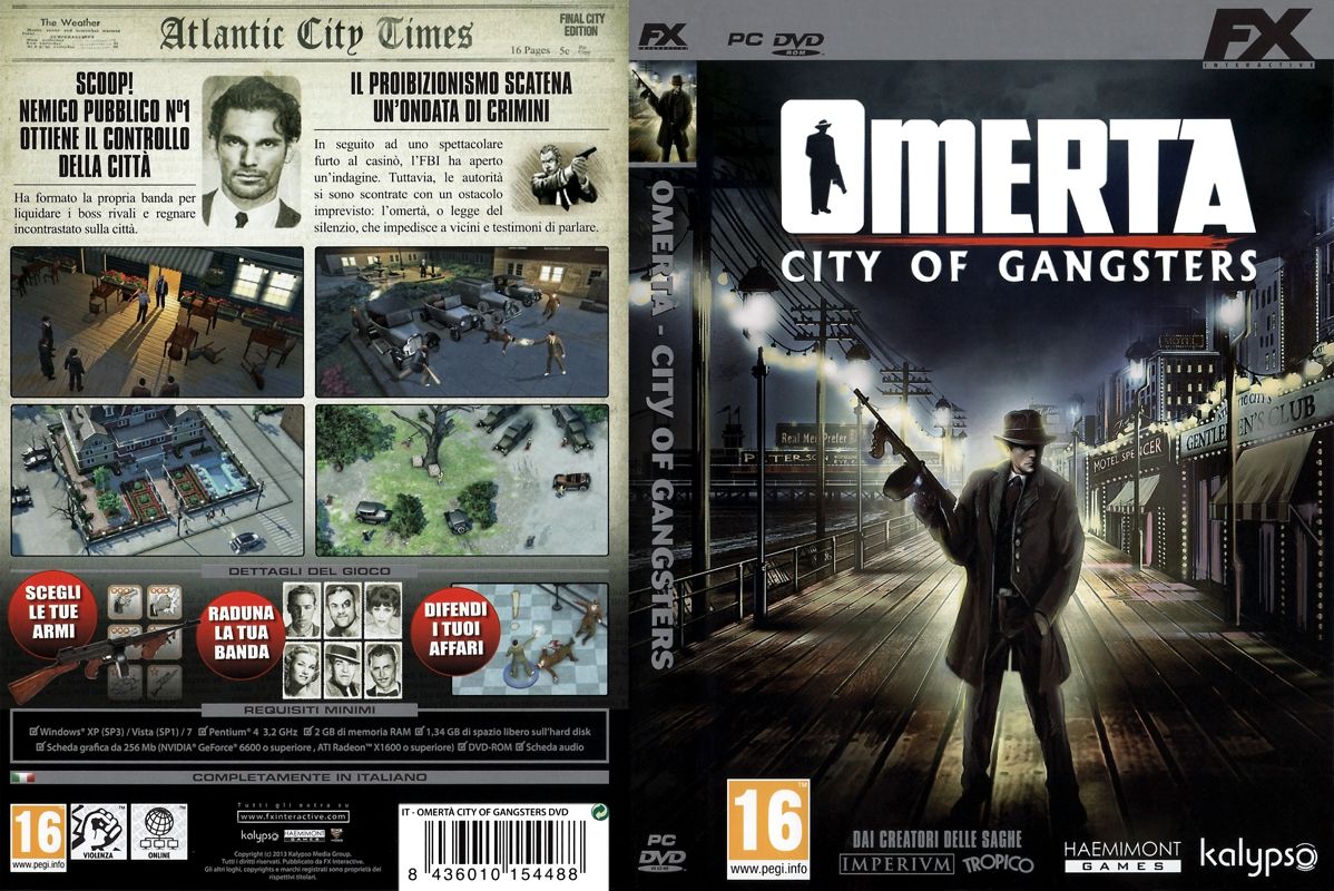 Jogo Omerta: City of the Gangsters - Xbox 360