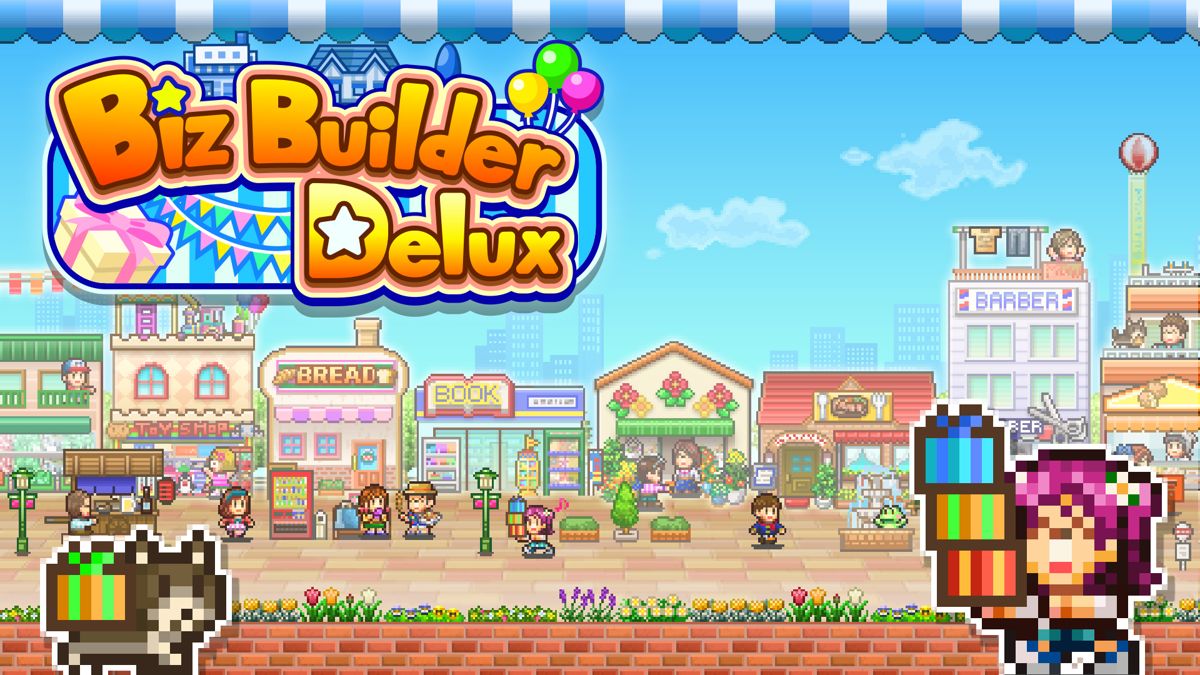 Front Cover for Biz Builder Delux (Nintendo Switch) (download release)
