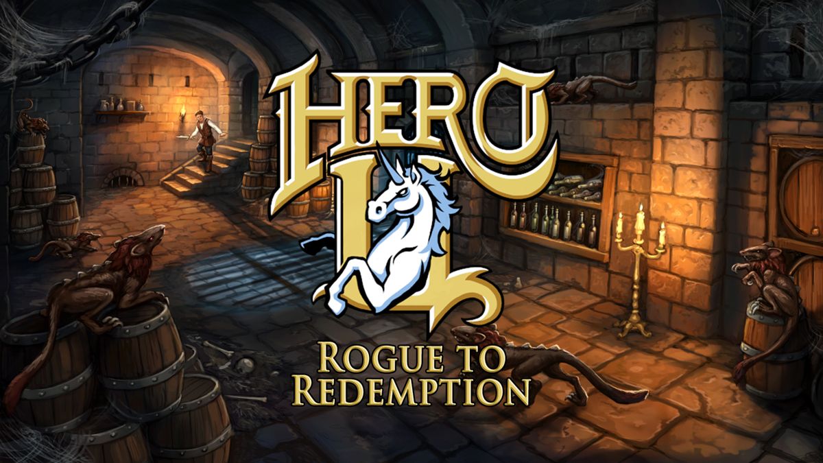 Front Cover for Hero-U: Rogue to Redemption (Nintendo Switch) (download release)