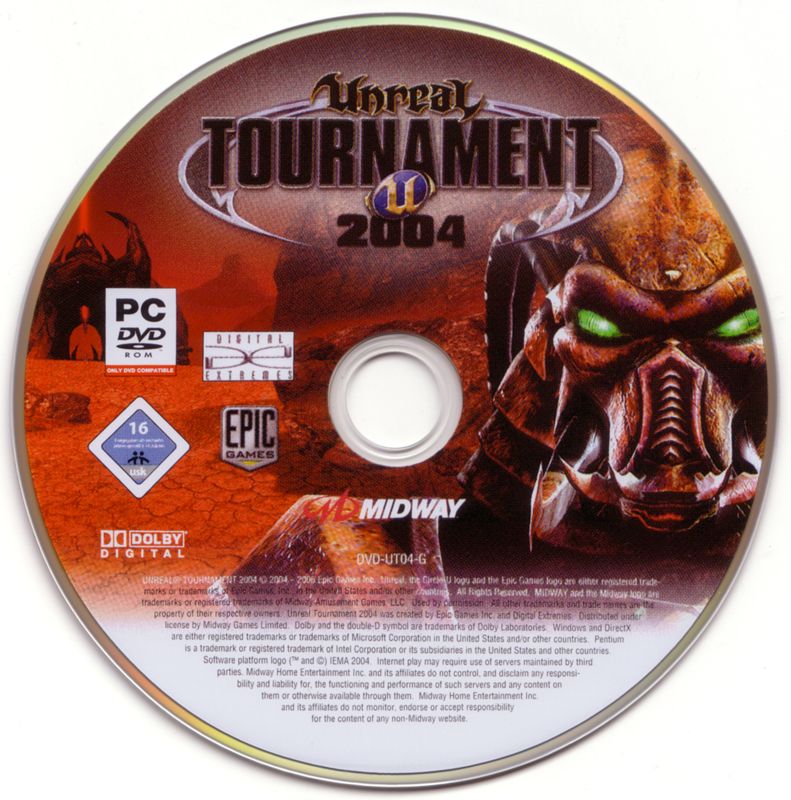 Media for Unreal Tournament 2004 (Linux and Windows) (Software Pyramide release)