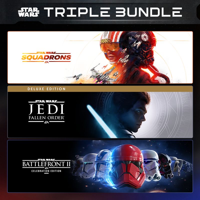 Front Cover for Star Wars: Triple Bundle (PlayStation 4) (download release)