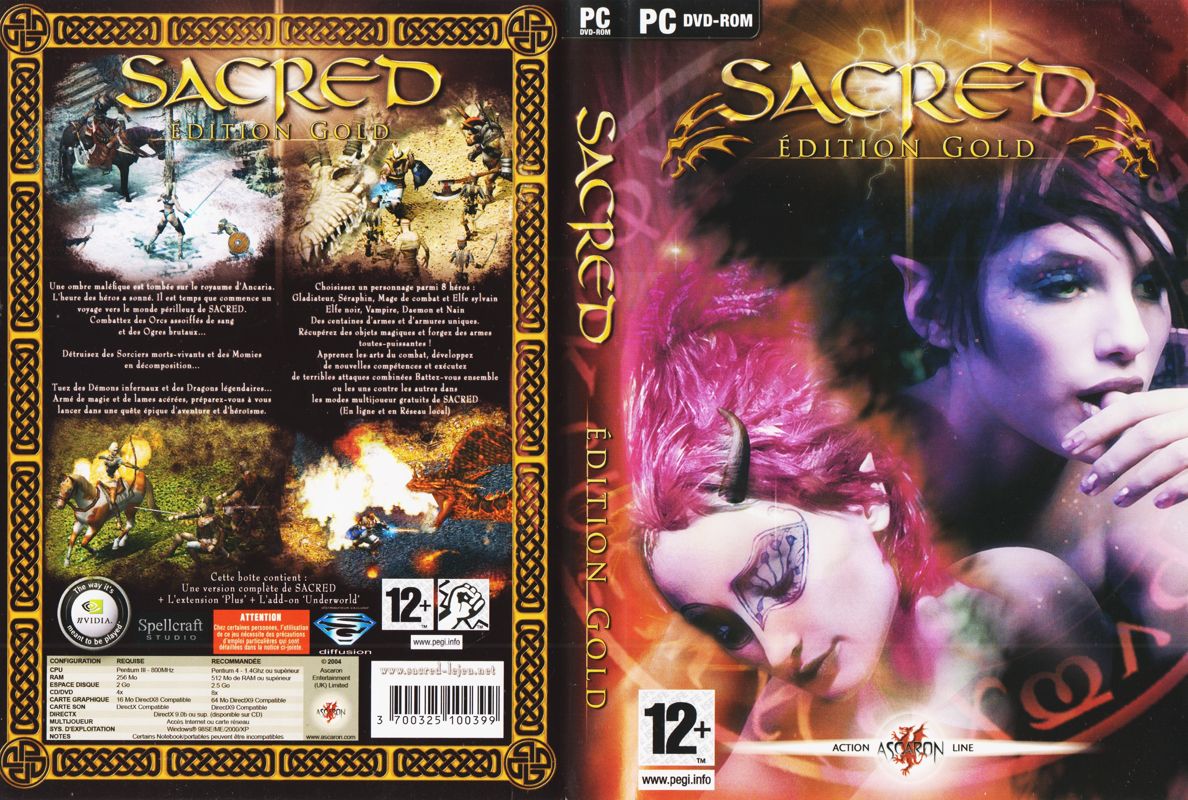 Full Cover for Sacred: Gold (Windows)