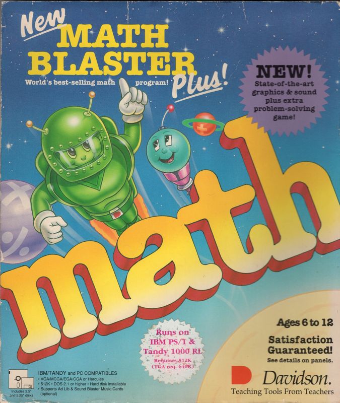 New Math Blaster Plus! (1990) - MobyGames