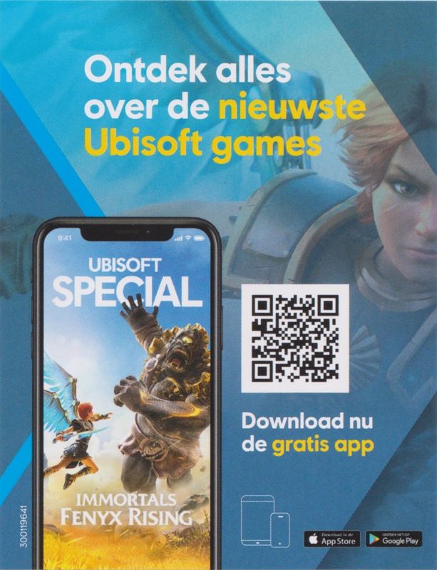 Advertisement for Immortals: Fenyx Rising (Nintendo Switch): Ubisoft App