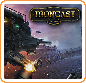 Front Cover for Ironcast (Nintendo Switch) (download release): 1st version
