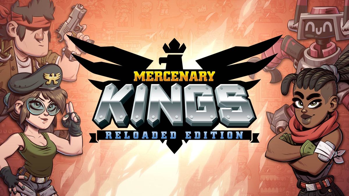 Front Cover for Mercenary Kings (Nintendo Switch) (download release): 2nd version