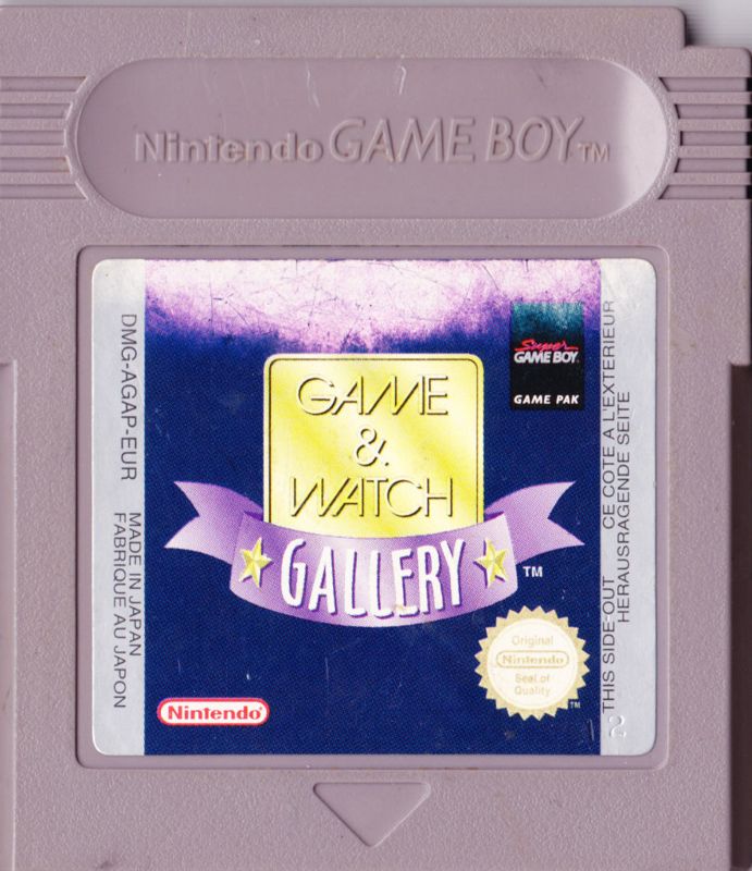 Media for Game & Watch Gallery (Game Boy): Front