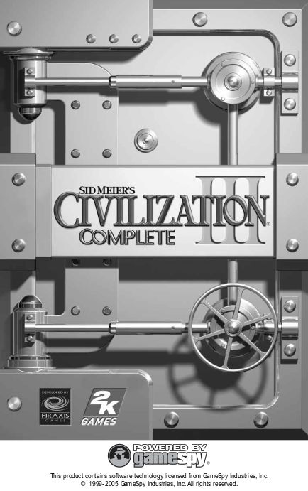 Manual for Sid Meier's Civilization III: Complete (Windows) (GOG.com release): Civilization III Complete