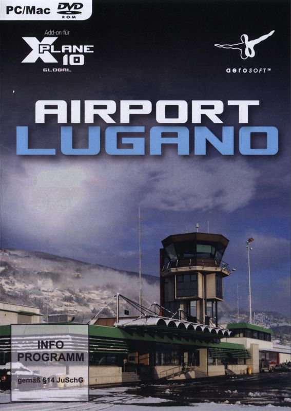 Front Cover for X-Plane 10: Airport Lugano (Linux and Macintosh and Windows)