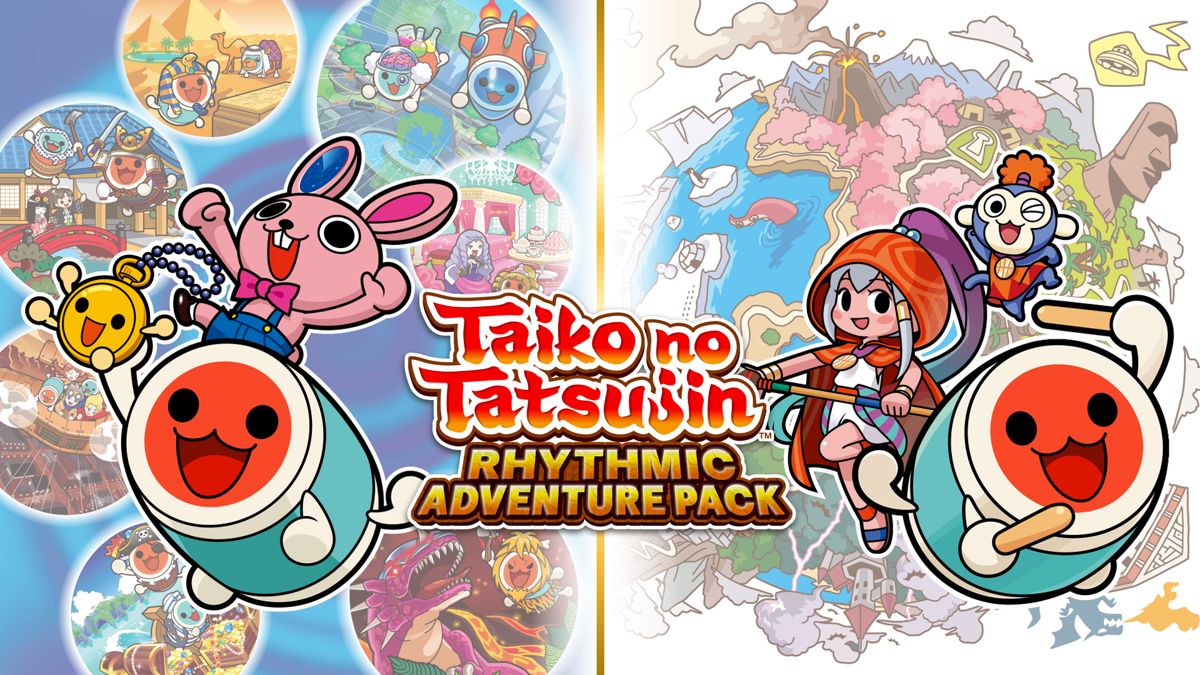 Front Cover for Taiko no Tatsujin: Rhythmic Adventure Pack (Nintendo Switch) (download release)