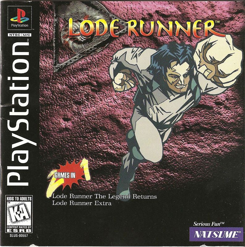 Front Cover for Lode Runner (PlayStation)