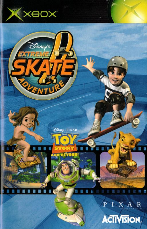 Manual for Disney's Extreme Skate Adventure (Xbox): Front