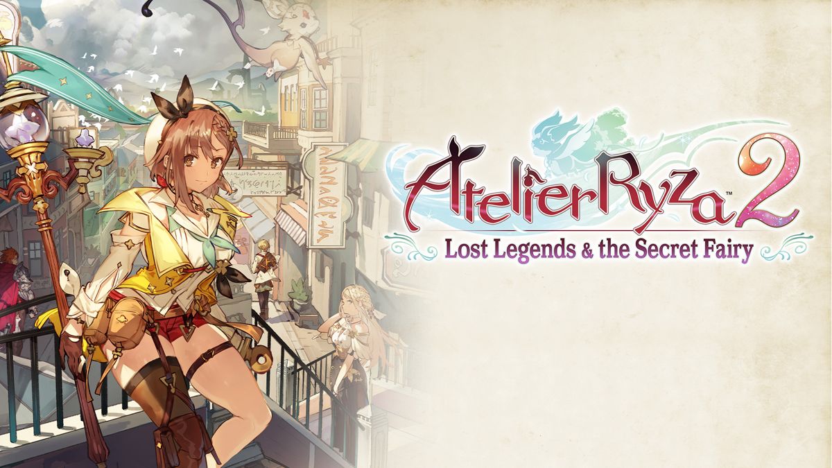 Front Cover for Atelier Ryza 2: Lost Legends & the Secret Fairy (Nintendo Switch) (download release)