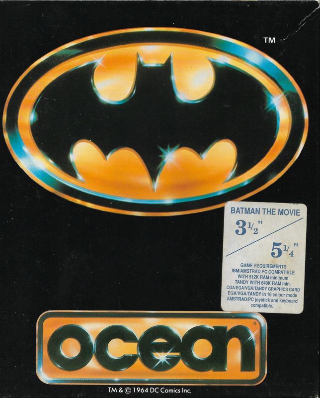 Front Cover for Batman (DOS)